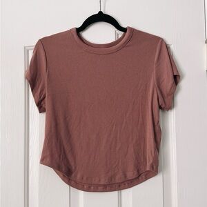 Old Navy | Ultralite Mauve Crop Top